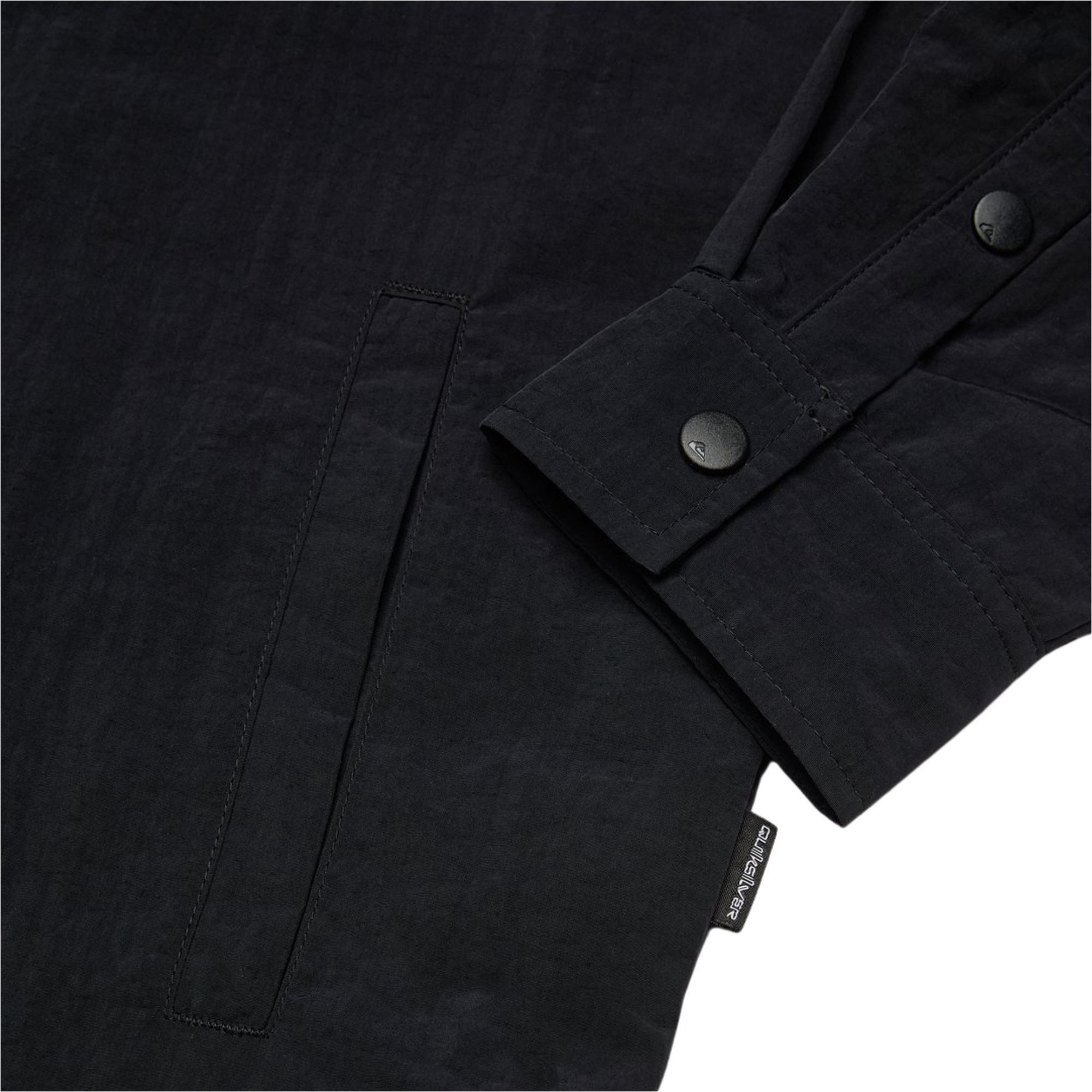 2026 Quiksilver Mens Venture Insulated Overshirt EQYJK04235 - Black